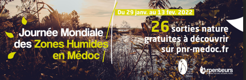 Journée Mondiale des Zones Humides en Médoc - édition 2022