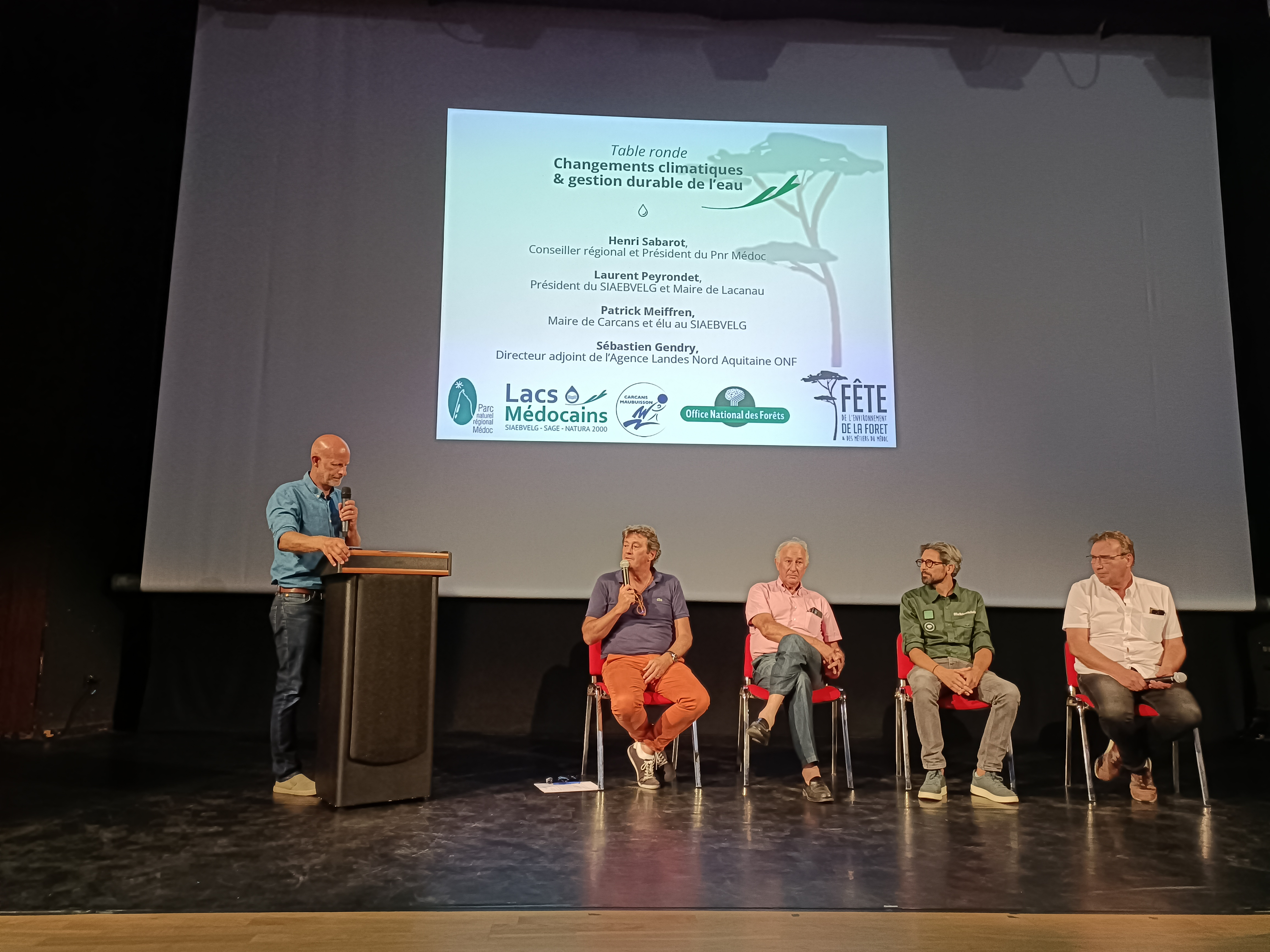 Retour sur la conférence "Changements climatiques & gestion durable de l'eau autour des lacs médocains" - FEFOMM 2023 Retour sur la conférence "Changements climatiques & gestion durable de l'eau autour des lacs médocains" - FEFOMM 2023
