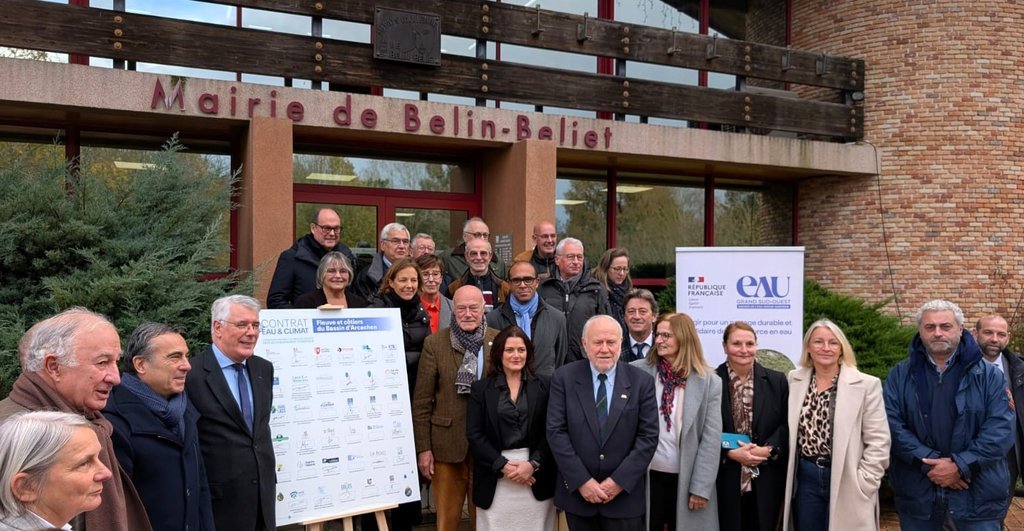 Signature du contrat territorial Fleuves et côtiers du Bassin d'Arcachon
